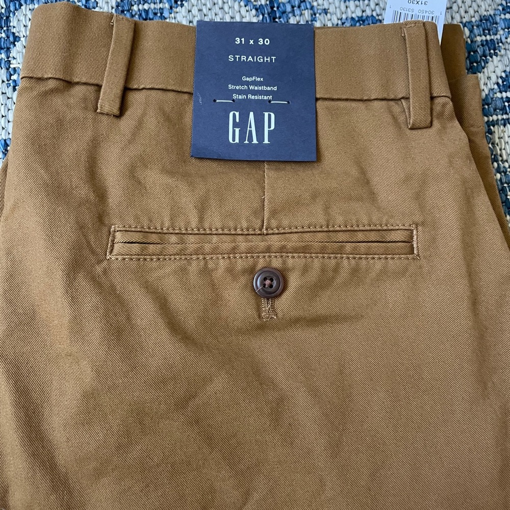 2 pairs of men’s khakis never worn.